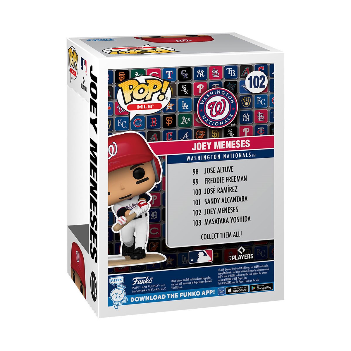 Funko Pop MLB: Washington Nationals - Joey Meneses