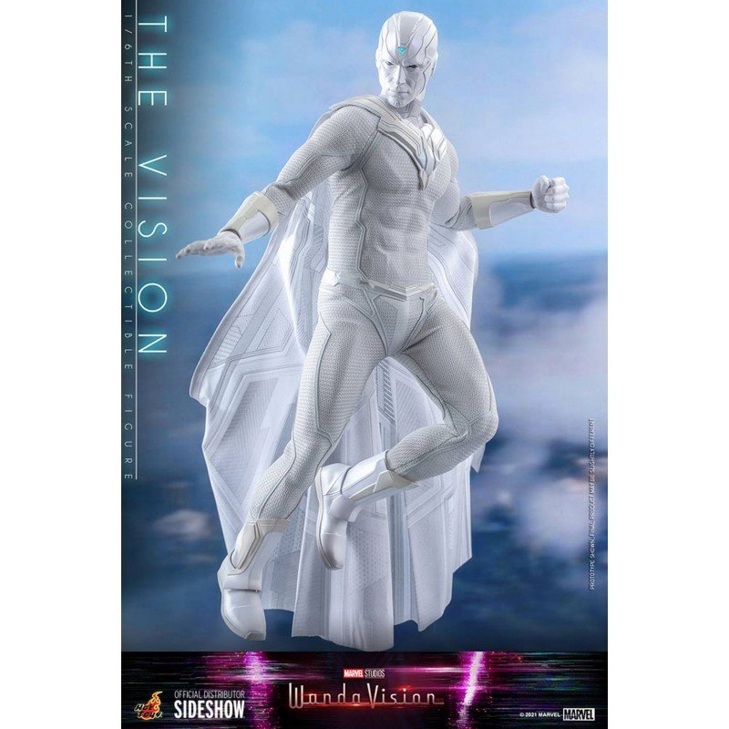 Hot Toys Television Masterpiece Series: Marvel WandaVision - Vision Blanco Escala 1/6