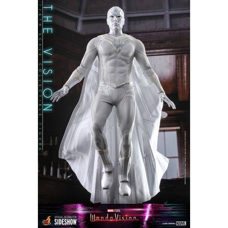 Hot Toys Television Masterpiece Series: Marvel WandaVision - Vision Blanco Escala 1/6