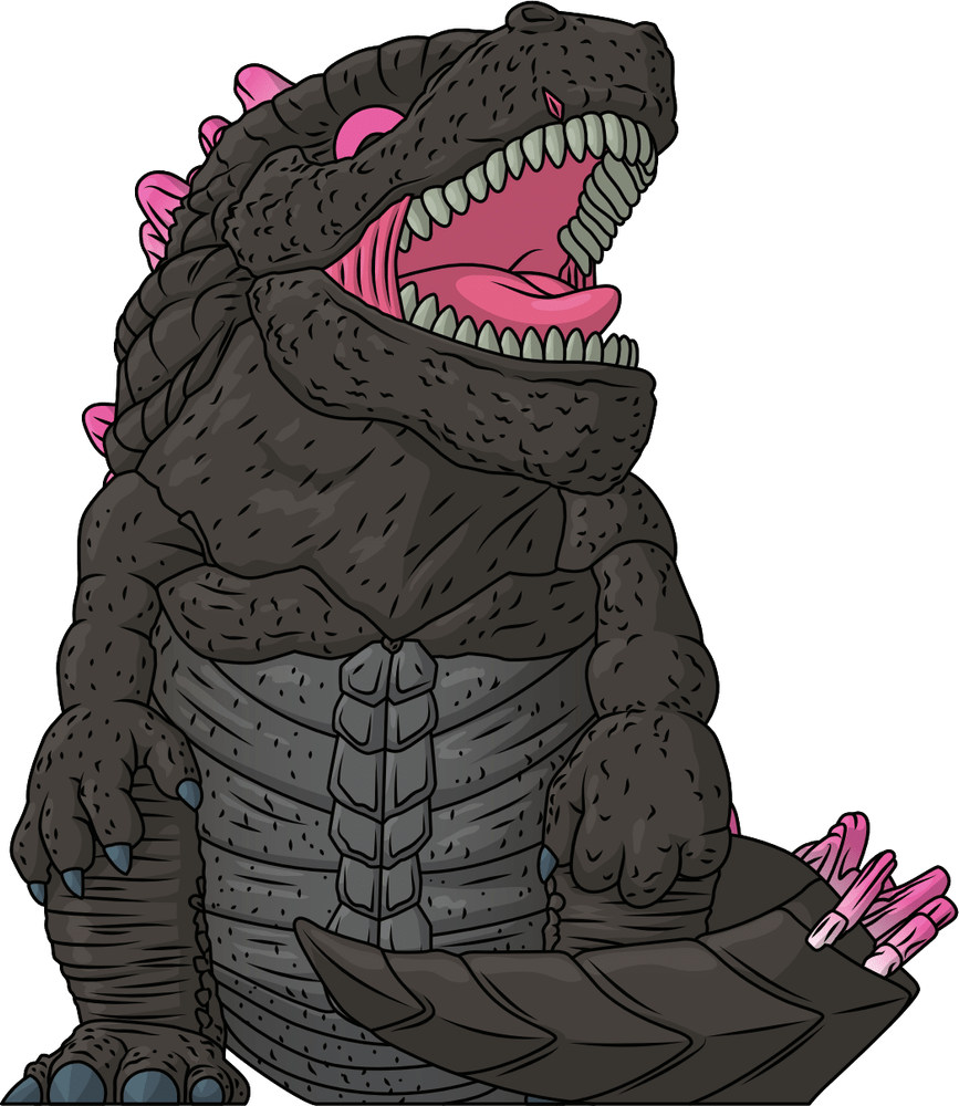 Youtooz Movies: Godzilla X Kong The New Empire - Evolved Godzilla