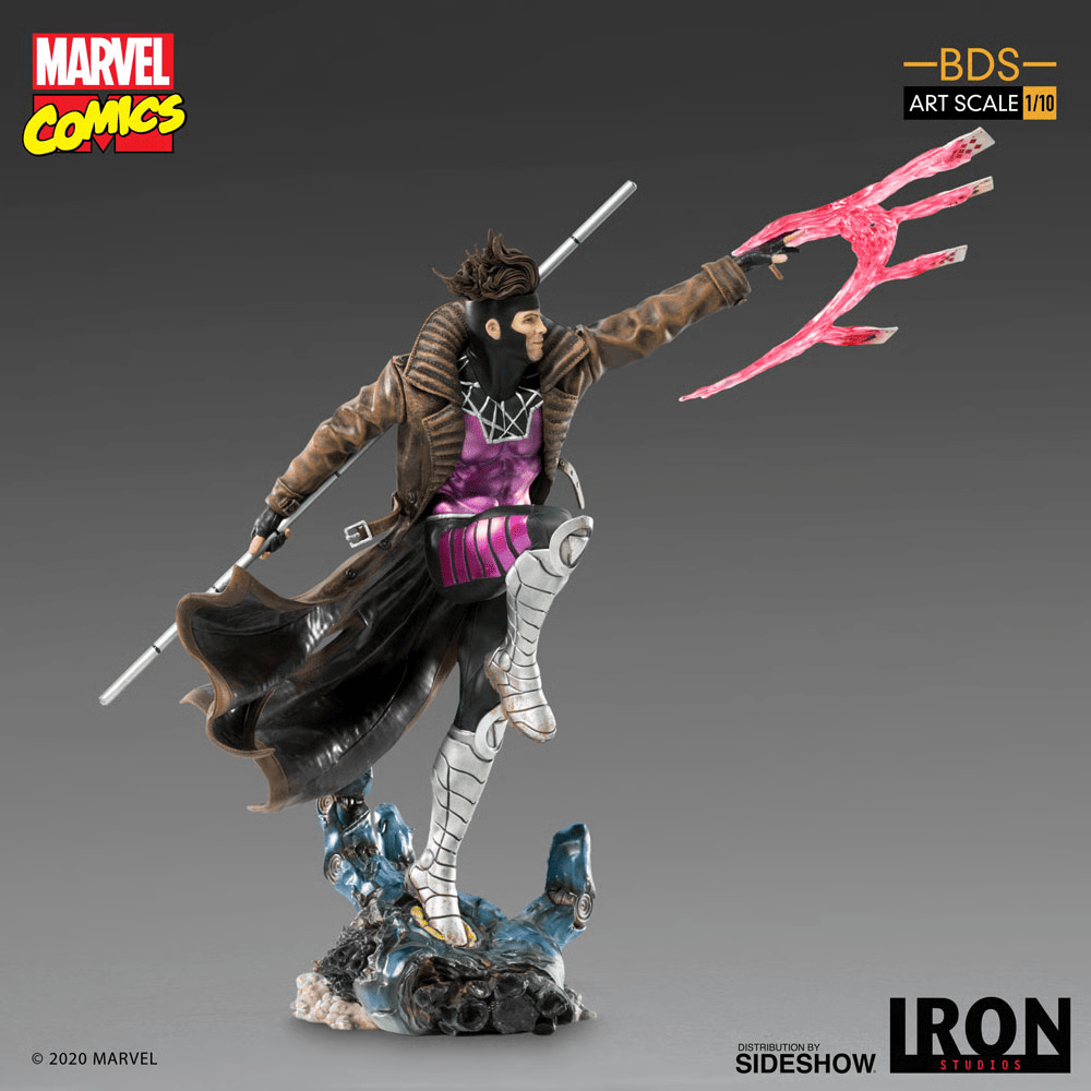 IRON Studios: X Men - Gambito Escala de Arte 1/10