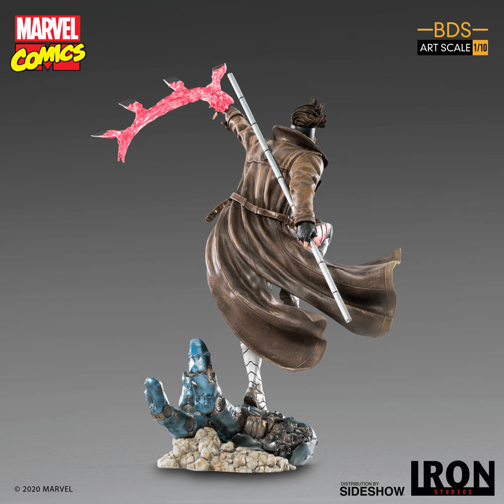 IRON Studios: X Men - Gambito Escala de Arte 1/10