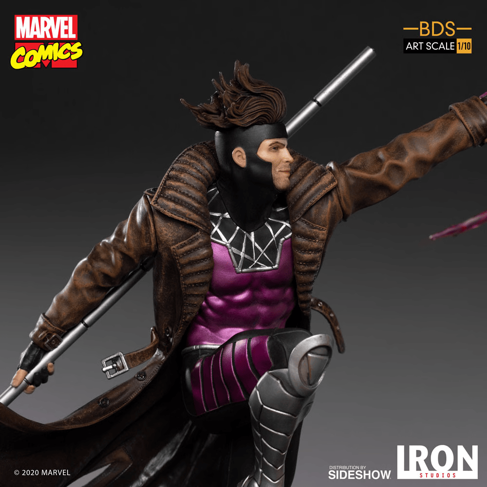 IRON Studios: X Men - Gambito Escala de Arte 1/10