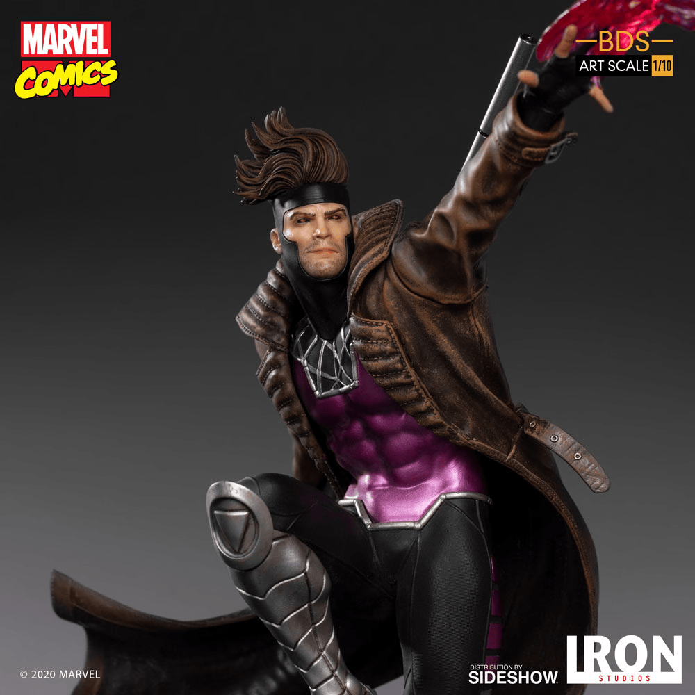 IRON Studios: X Men - Gambito Escala de Arte 1/10