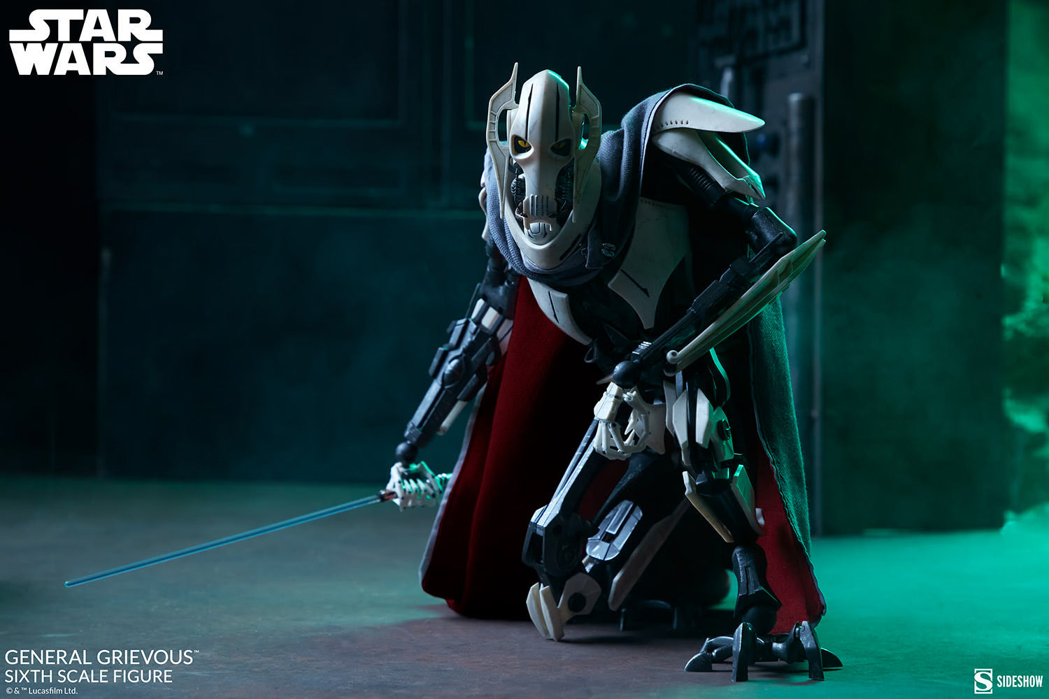 Sideshow Star Wars: Episodio 3 - General Grievous Escala 1/6