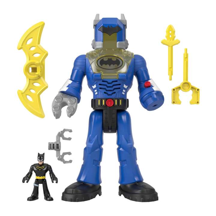 Fisher Price: Imaginext Dcsf Batman Insider & Exo Traje