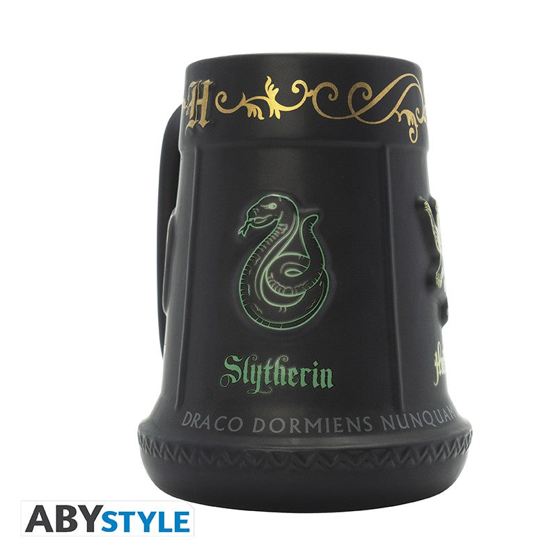 ABYstyle Taza 3D: Harry Potter - Cuatro Casas 650 ml.