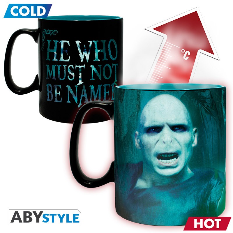 ABYstyle Taza De Ceramica Termocromatica: Harry Potter - Voldemort 460 ml