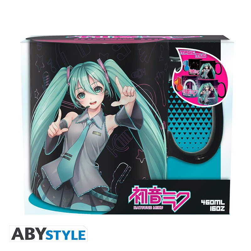 ABYstyle Taza Termocromatica: Hatsune Miku - Miku 460 ml