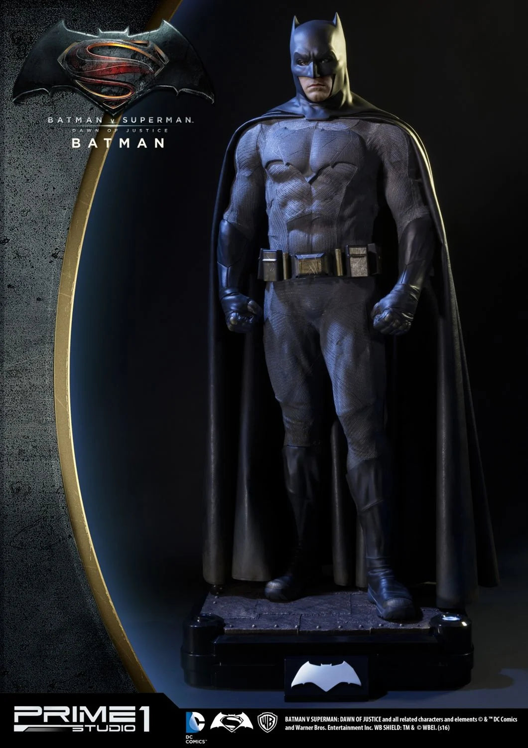 Prime 1 Studios High Definition Museum Masterline: Batman V Superman Dawn Of Justice - Batman 43 Pulgadas