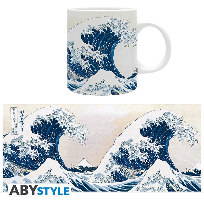 ABYstyle Taza De Ceramica: Katsushika Hokusai - La gran ola de Kanagawa 320 ml