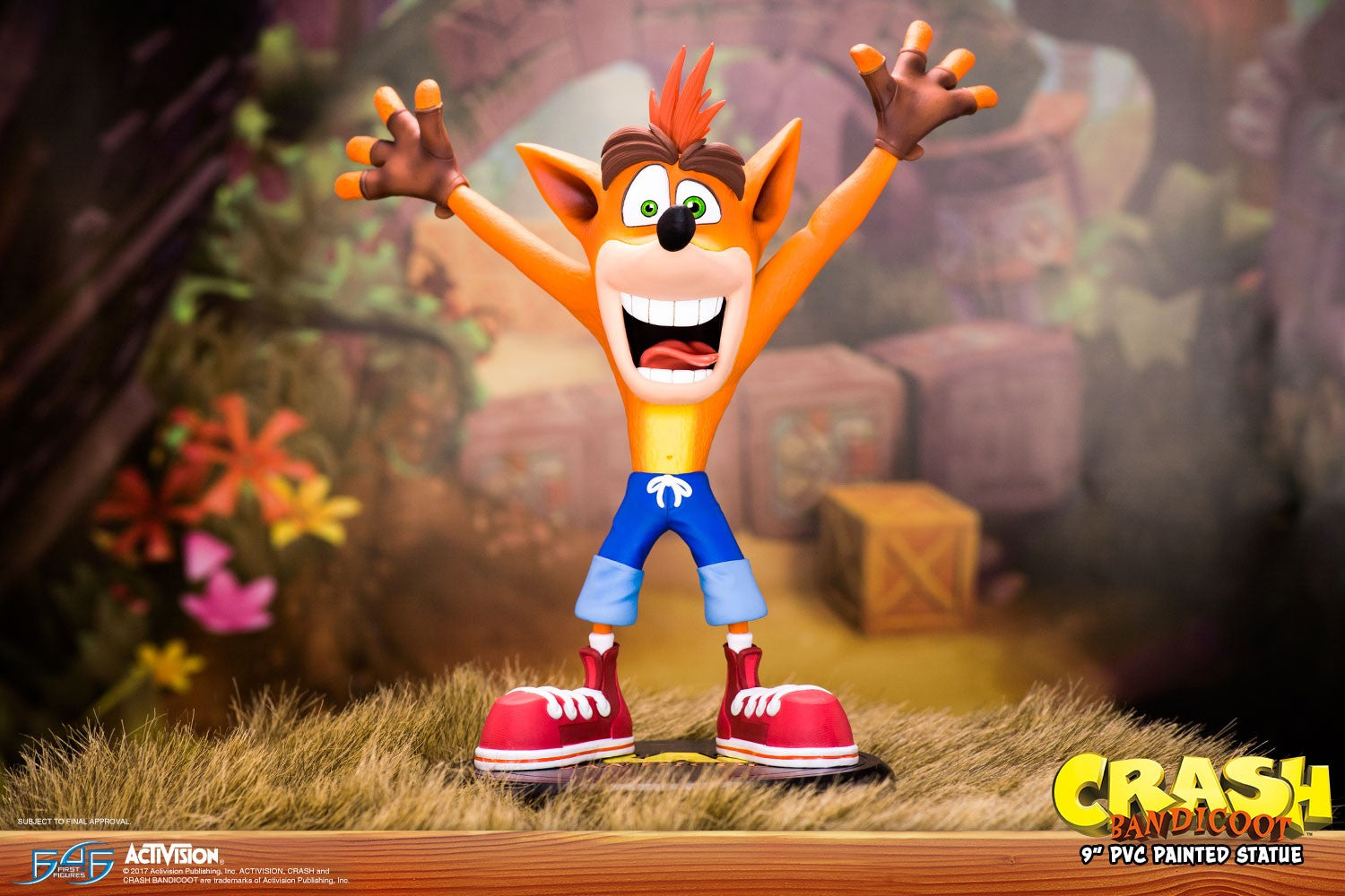 First 4 Figures: Crash Bandicoot - Crash 9 Pulgadas