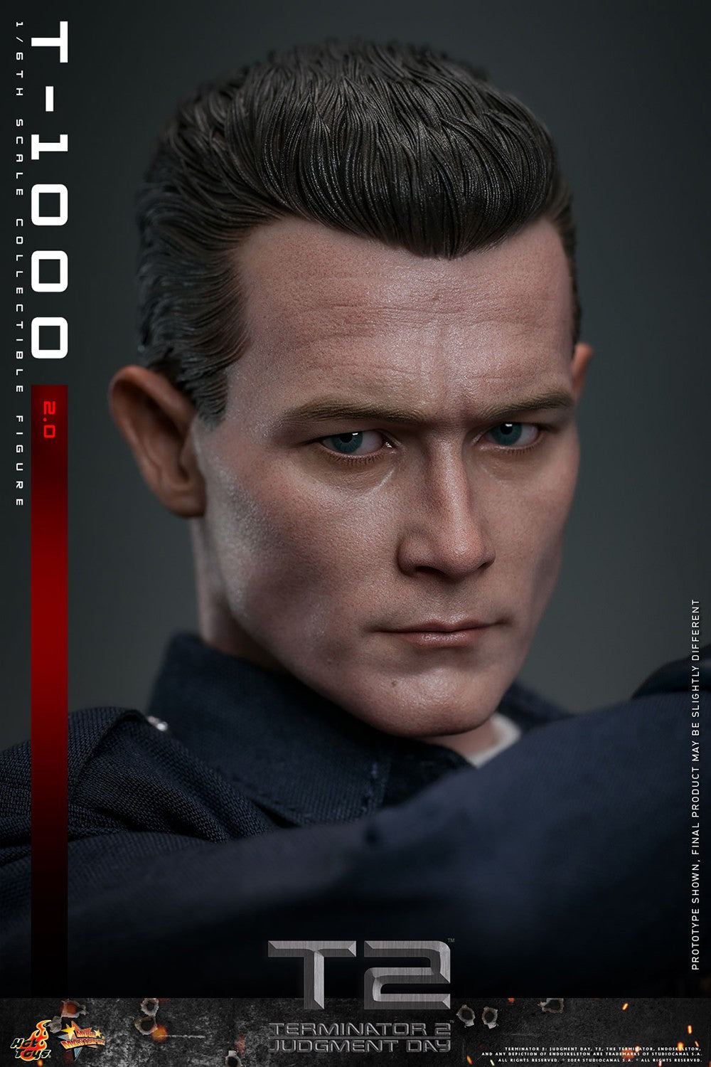 Hot Toys Movie Masterpiece Series: Terminator 2 El Juicio Final - T 1000 Escala 1/6