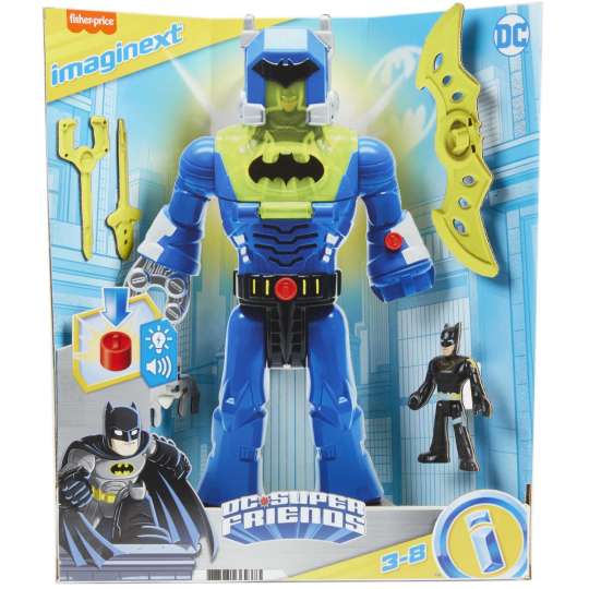 Fisher Price: Imaginext Dcsf Batman Insider & Exo Traje