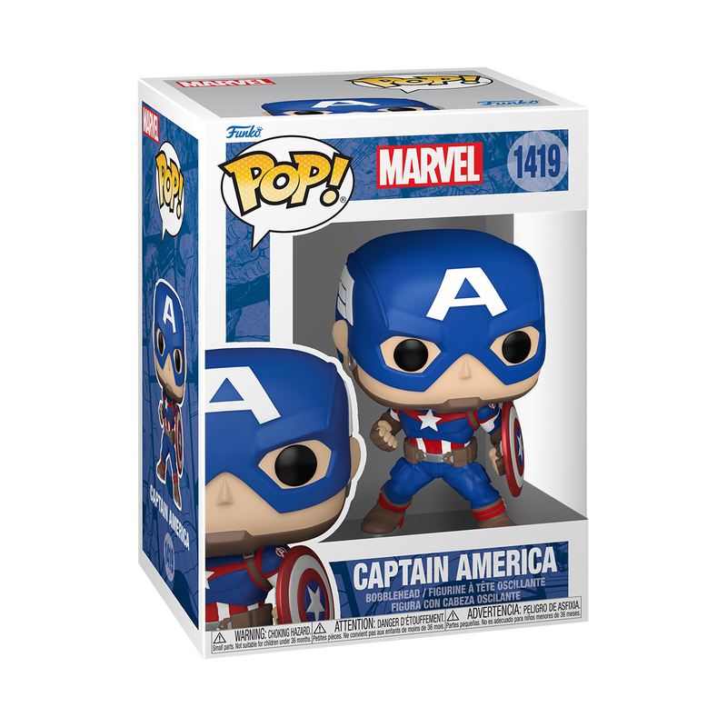 Funko Pop Marvel: Marvel New Classics - Capitan America