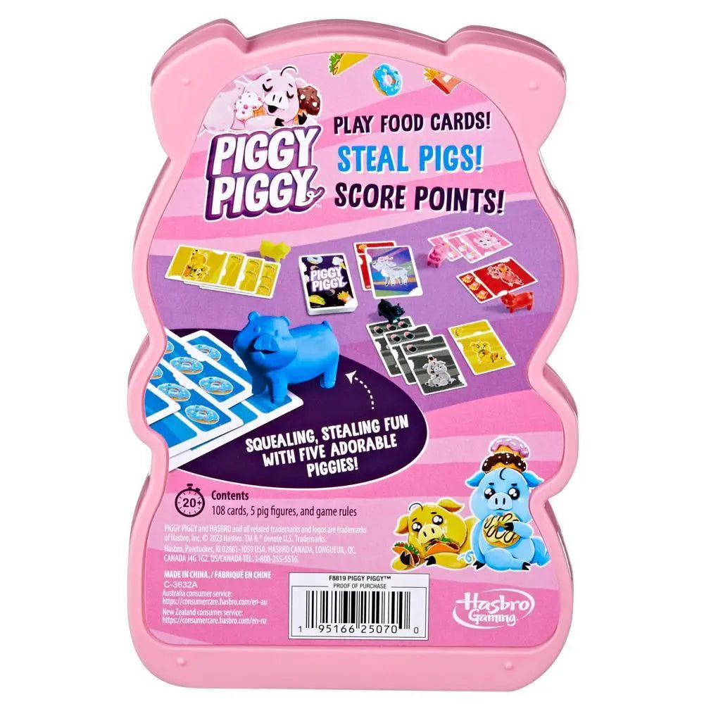 Hasbro Gaming: Piggy Piggy Cerditos Divertidos Juego De Mesa