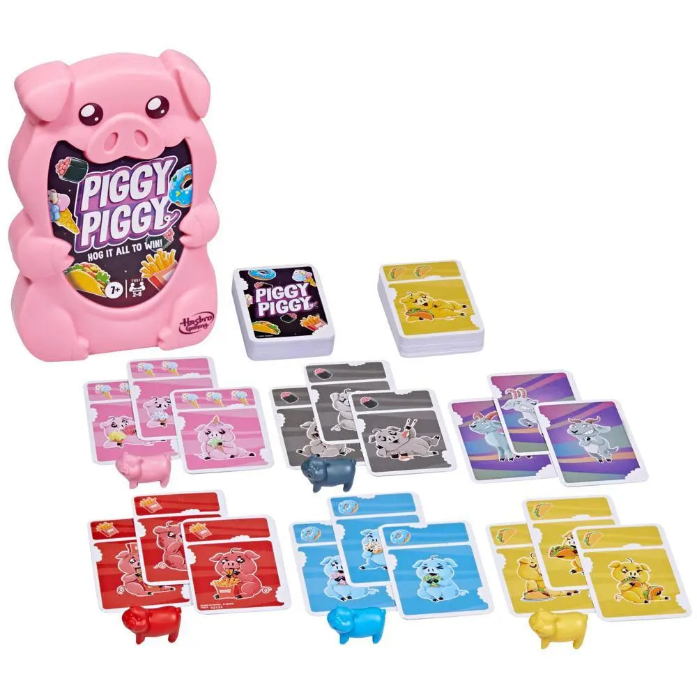 Hasbro Gaming: Piggy Piggy Cerditos Divertidos Juego De Mesa