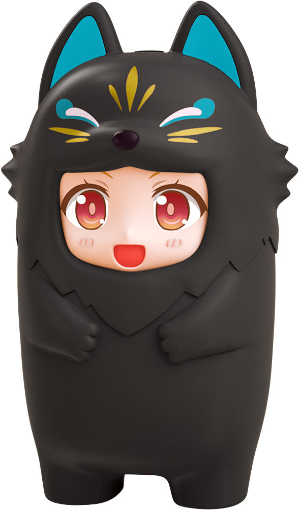 Good Smile Nendoroid More: Kigurumi Face Parts Case - Kitsune Negro