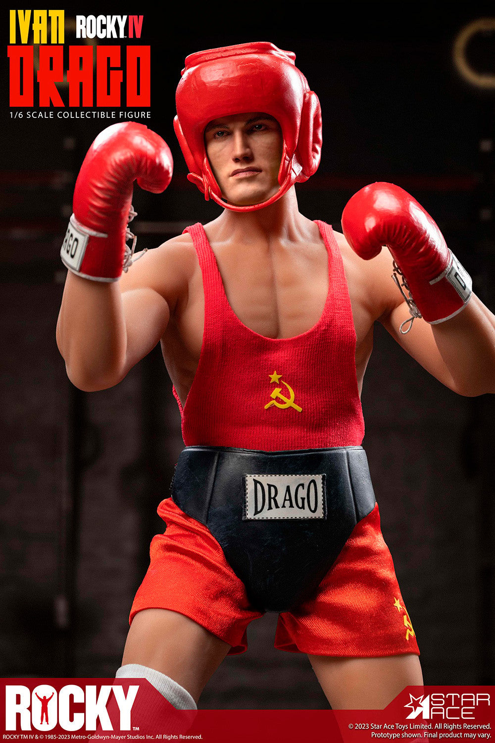 Star Ace Toys Collectible Figure: Rocky IV - Ivan Drago Deluxe Escala 1/6