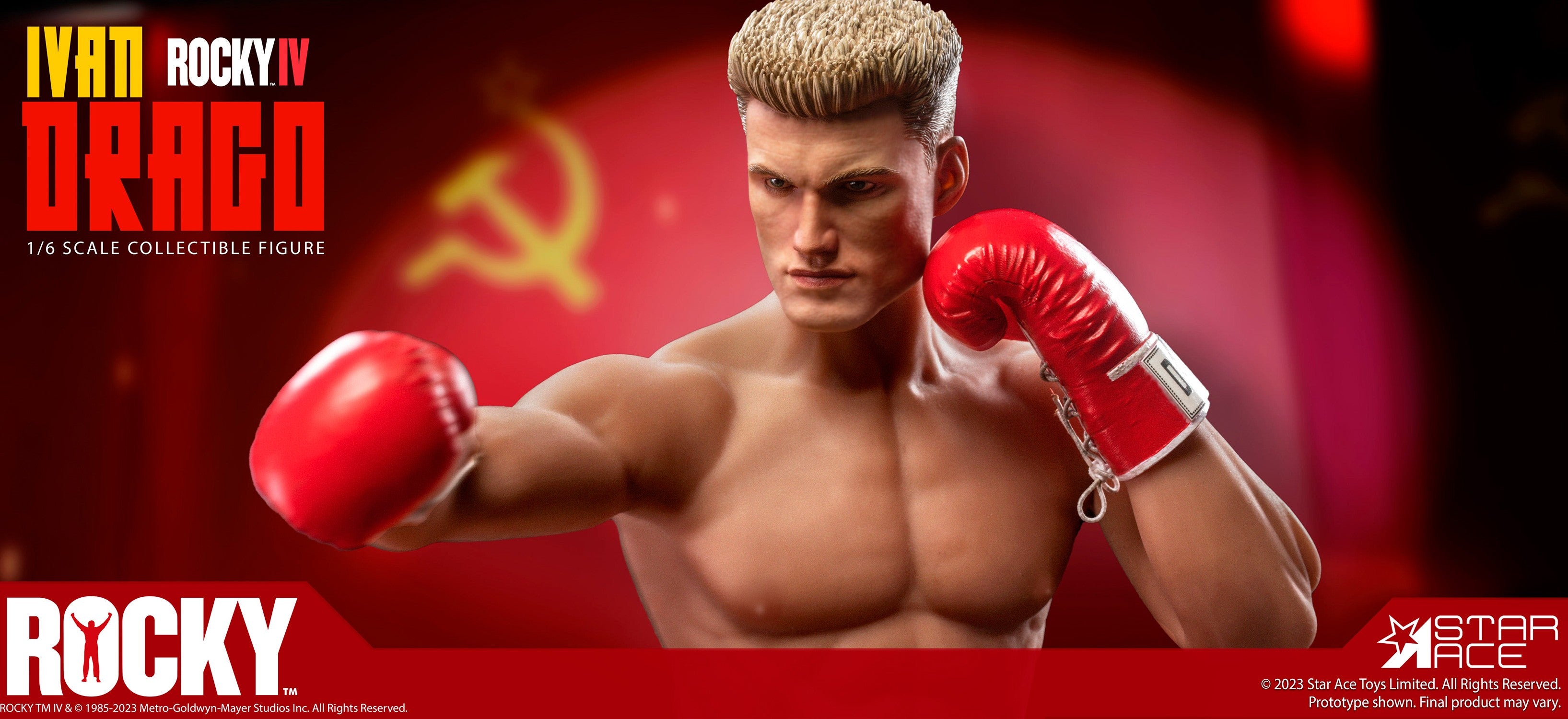 Star Ace Toys Collectible Figure: Rocky IV - Ivan Drago Deluxe Escala 1/6