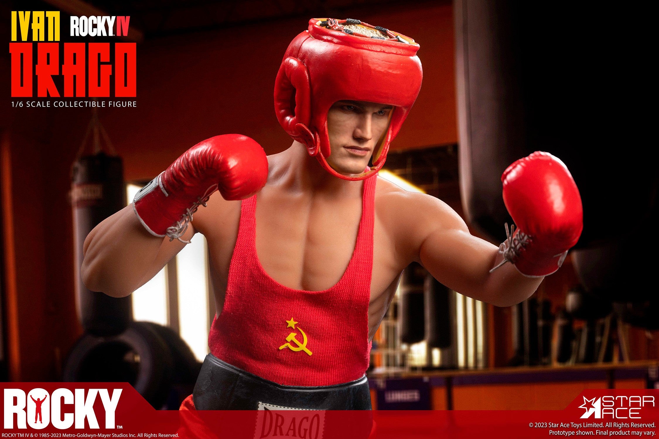 Star Ace Toys Collectible Figure: Rocky IV - Ivan Drago Deluxe Escala 1/6