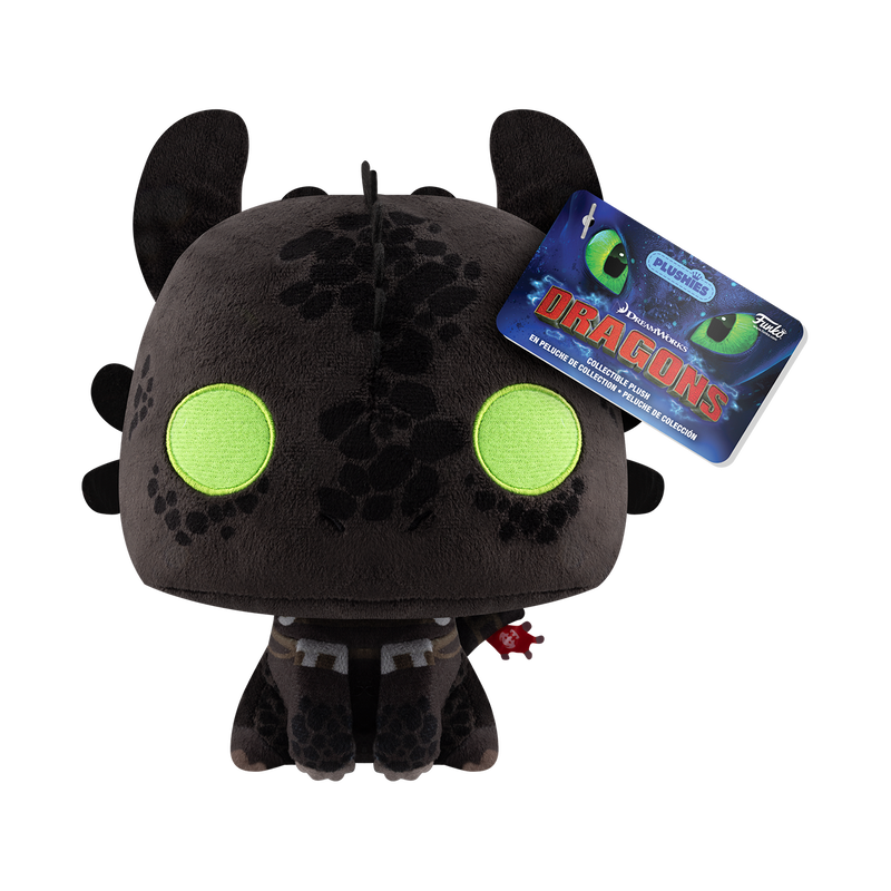 Funko Pop Plush: Como Entrenar A Tu Dragon - Chimuelo Peluche 7 Pulgadas