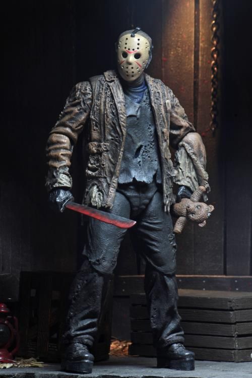 NECA Figura de Accion Ultimate: Freddy vs Jason - Jason 7 Pulgadas