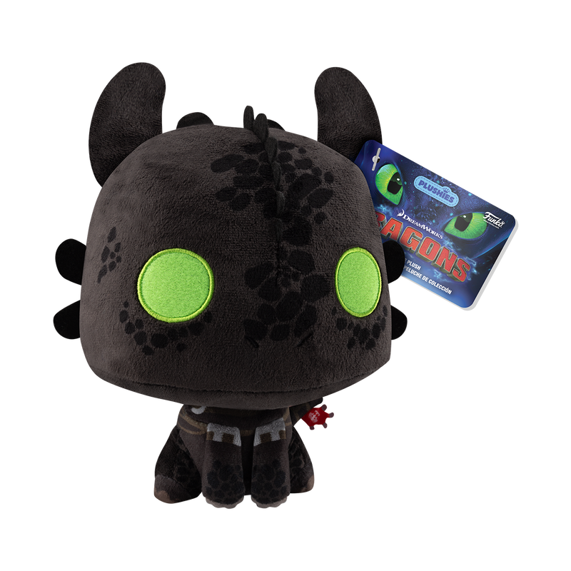 Funko Pop Plush: Como Entrenar A Tu Dragon - Chimuelo Peluche 7 Pulgadas