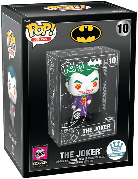 Funko Pop Die Cast: DC Comics - Joker Exclusivo Funko Shop