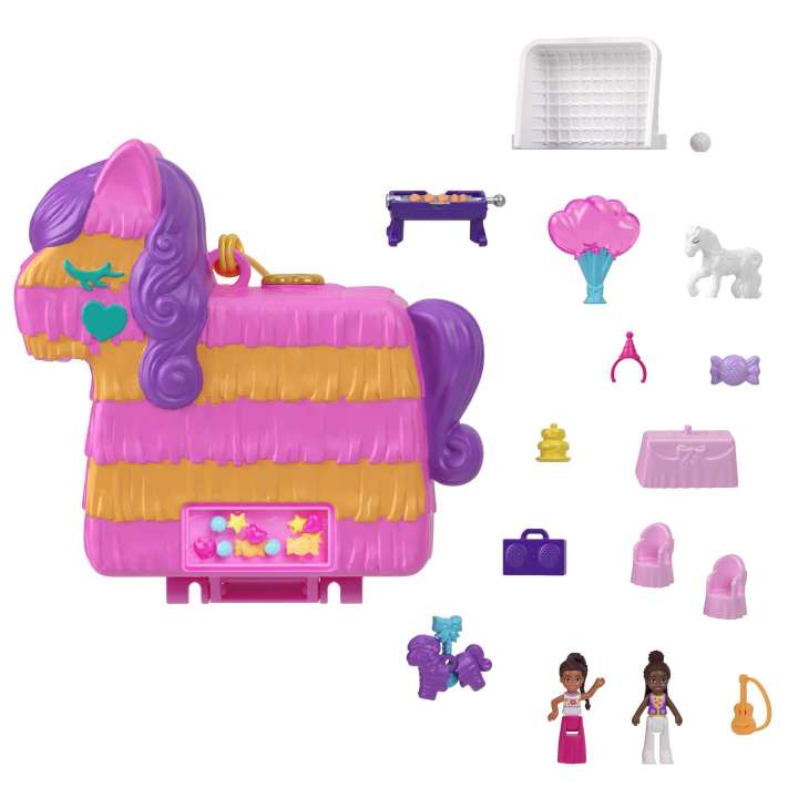 Polly Pocket: Set De Juego - Fiesta De Piñata