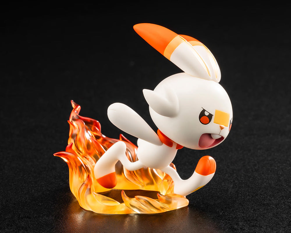 Kotobukiya ARTFX J: Pokemon Sword & Shield - Victor con Scorbunny Escala 1/8