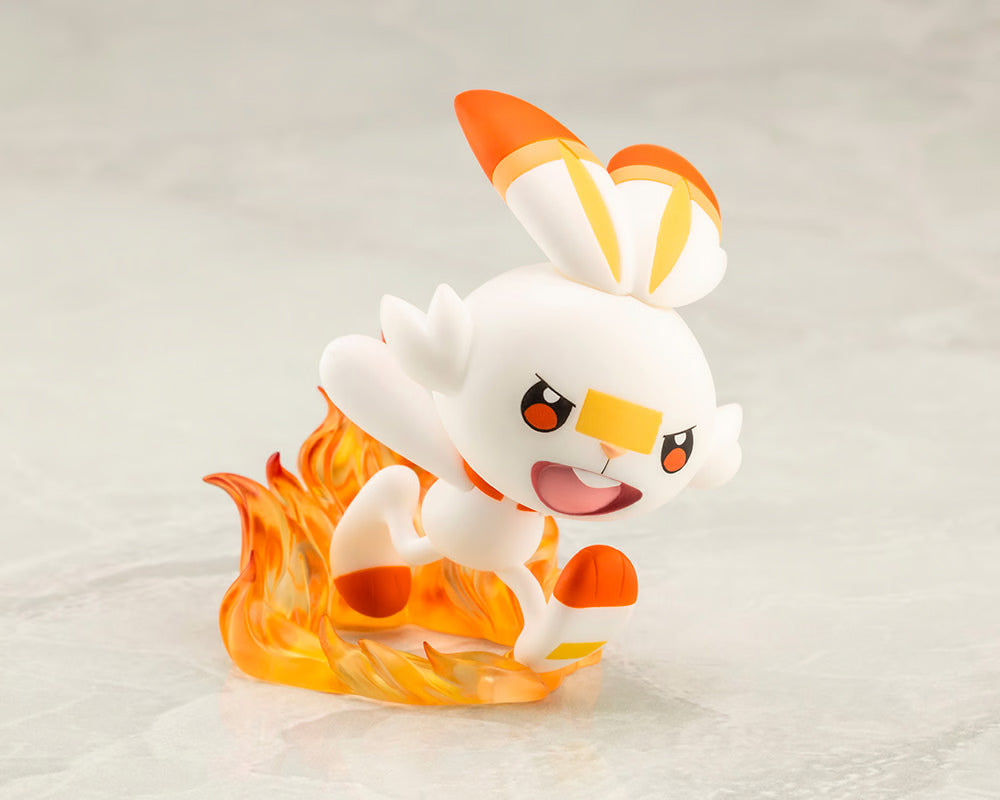 Kotobukiya ARTFX J: Pokemon Sword & Shield - Victor con Scorbunny Escala 1/8