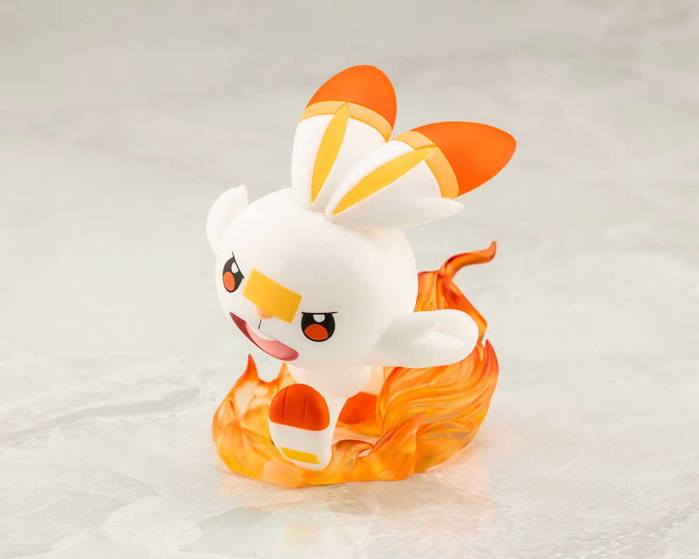 Kotobukiya ARTFX J: Pokemon Sword & Shield - Victor con Scorbunny Escala 1/8