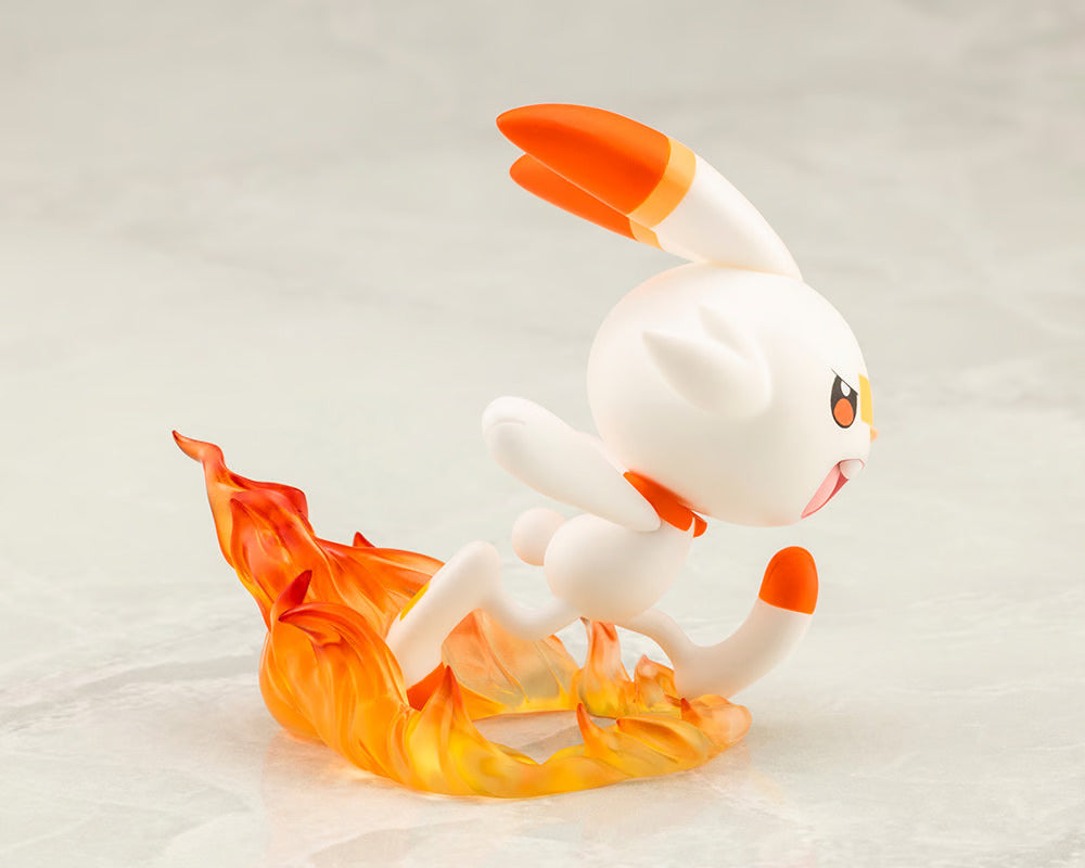 Kotobukiya ARTFX J: Pokemon Sword & Shield - Victor con Scorbunny Escala 1/8