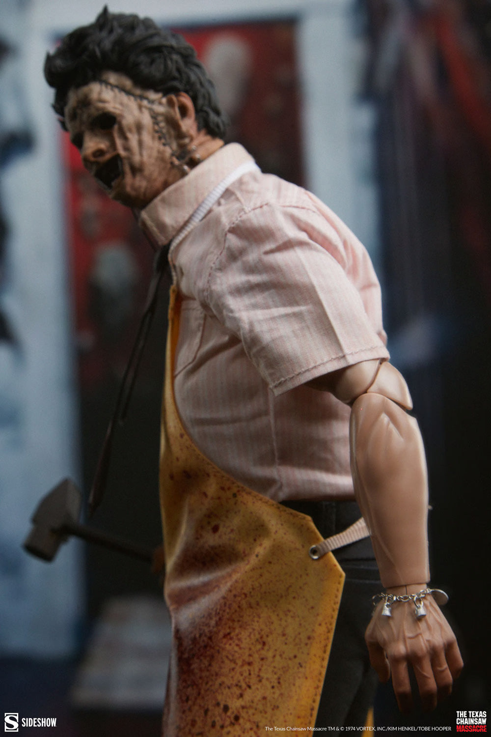 Sideshow Collectibles: Masacre En Texas 1974- Leatherface Killing Mask Escala 1/6