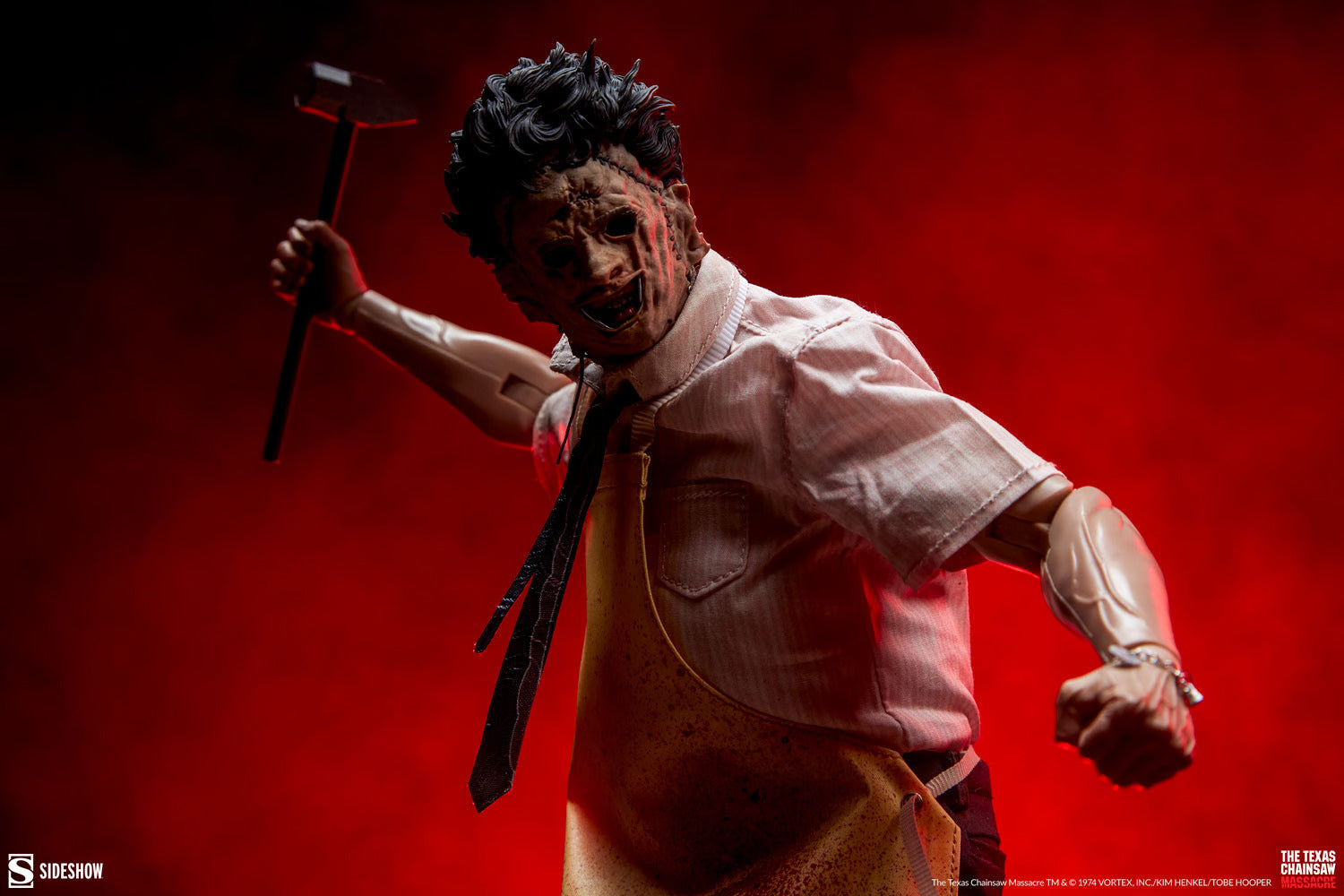 Sideshow Collectibles: Masacre En Texas 1974- Leatherface Killing Mask Escala 1/6