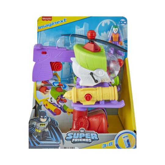 Fisher Price: Imaginext Dc Super Friends The Joker Robo Copter