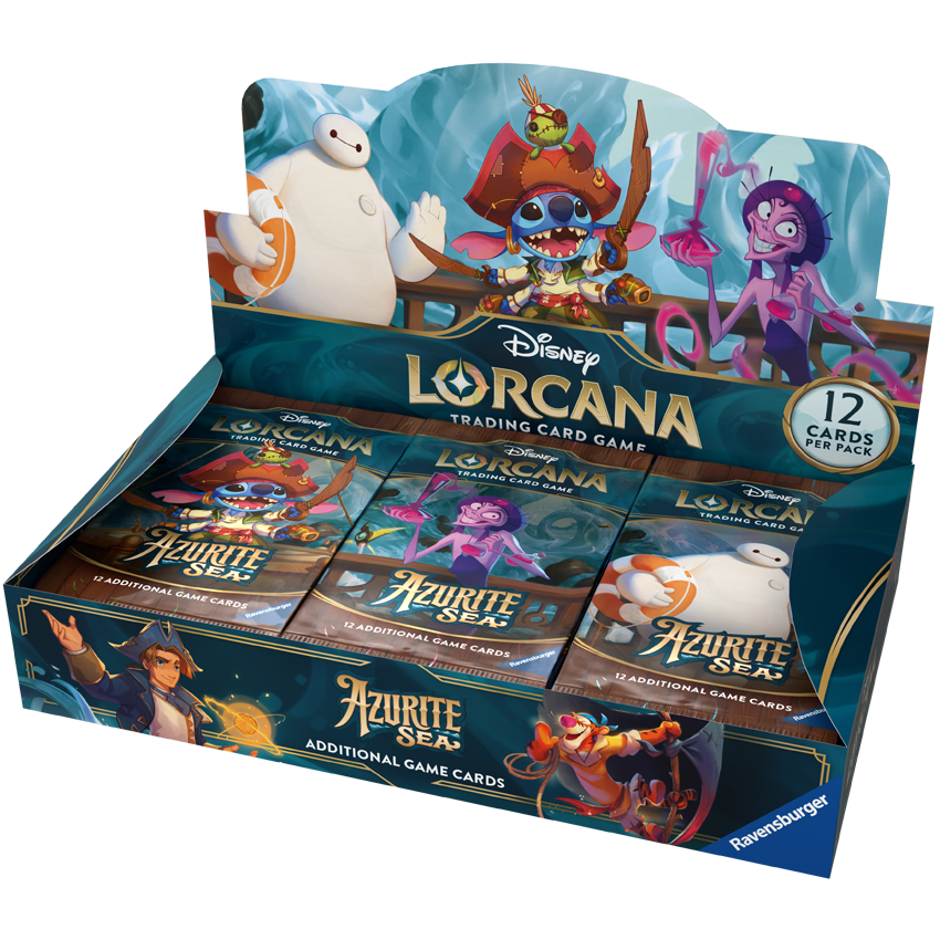 Lorcana: Azurite Sea - Booster Display 24 Pack En Ingles