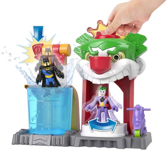 Fisher Price: Imaginext Dc Super Friends The Joker Y La Casa De La Risa