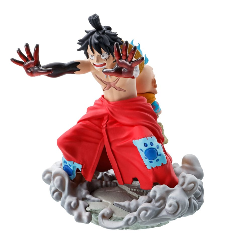 Megahouse Figures Pettitrama Series: One Piece - Set Completo Wanokuni 4 Pack