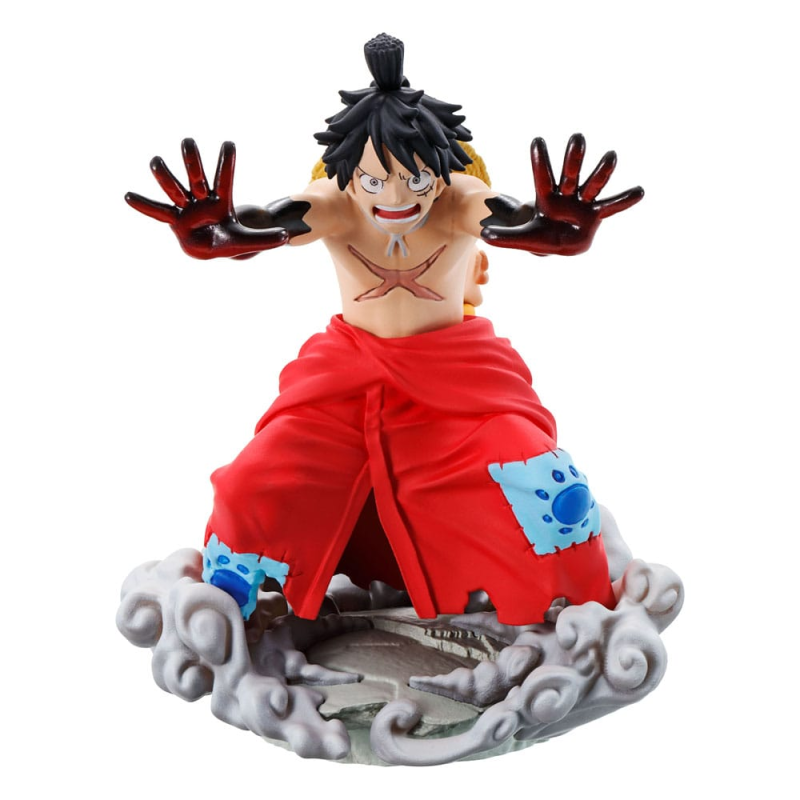 Megahouse Figures Pettitrama Series: One Piece - Set Completo Wanokuni 4 Pack