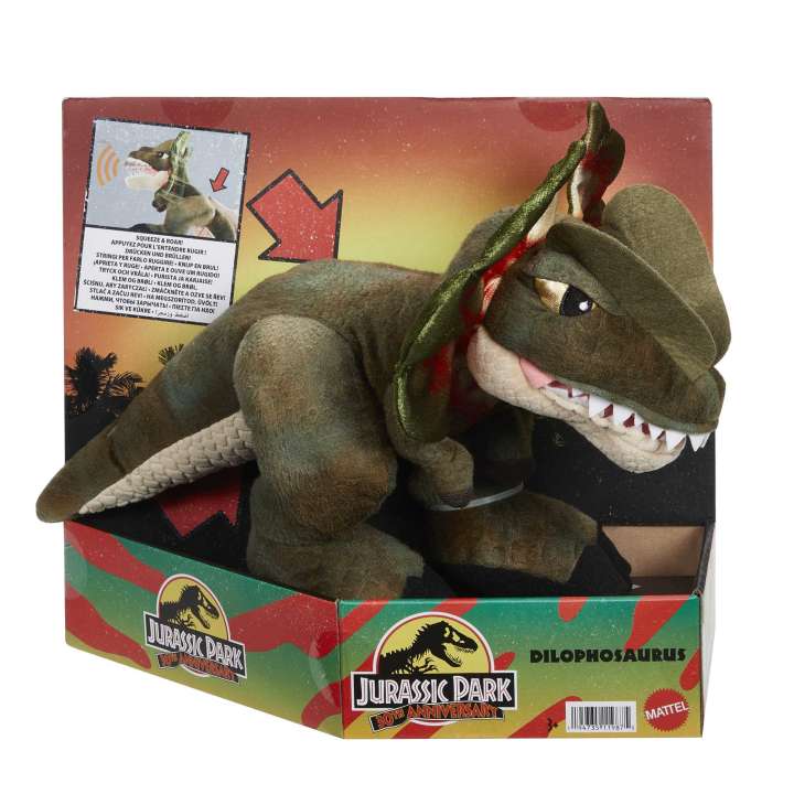 Jurassic World: Peluche Dilophosaurus