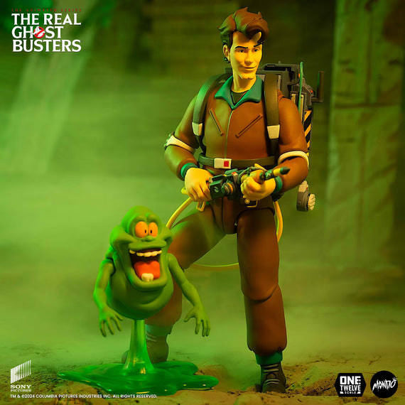 Mondo: Los Cazafantasmas - Peter Venkman y Slimer Escala 1/12