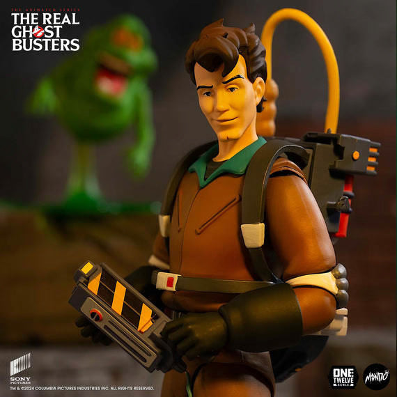 Mondo: Los Cazafantasmas - Peter Venkman y Slimer Escala 1/12