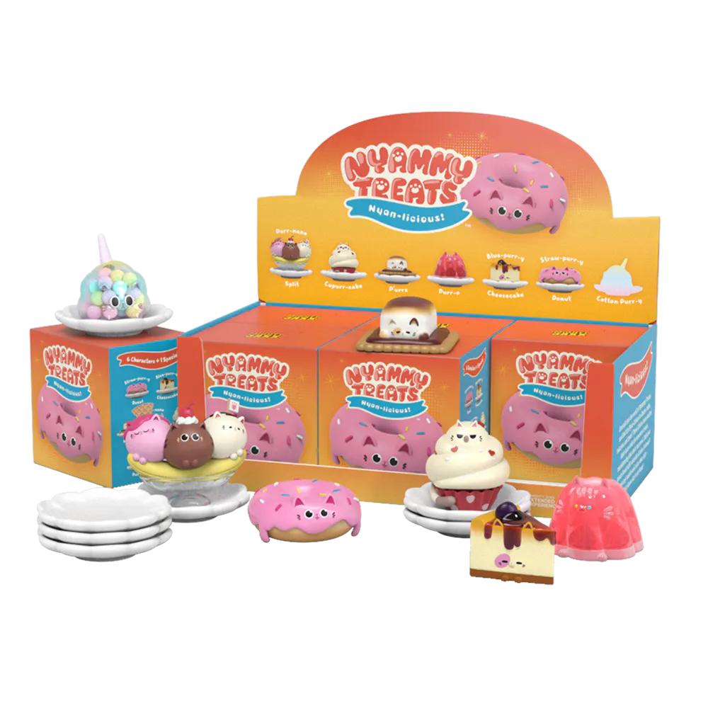 Mighty Jaxx Figures Nyammy Treats: Nyan Licious - Figura Sorpresa