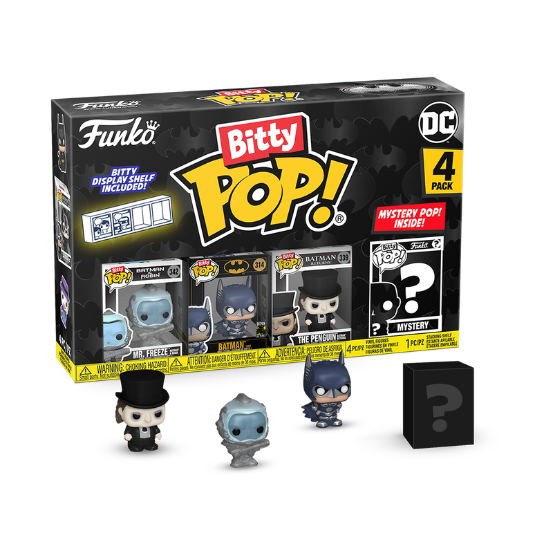 Funko Bitty Pop: DC Batman 85 Aniversario - Mr Freeze 4 Pack