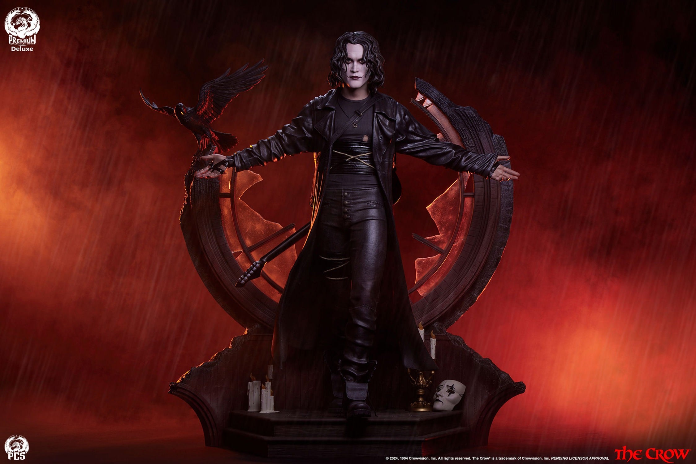 PCS Statue: The Crow - The Crow Deluxe Escala 1/3