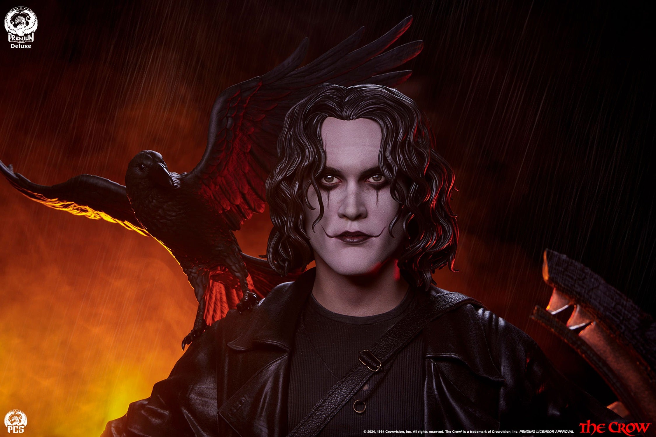 PCS Statue: The Crow - The Crow Deluxe Escala 1/3