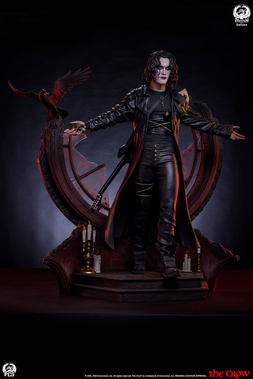 PCS Statue: The Crow - The Crow Deluxe Escala 1/3