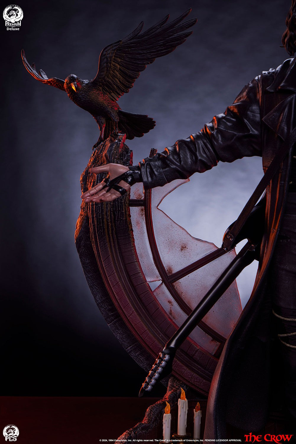 PCS Statue: The Crow - The Crow Deluxe Escala 1/3